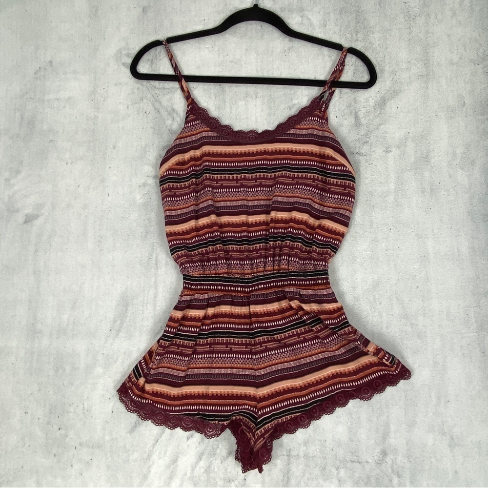 Forever 21 Romper Small Aztec Print